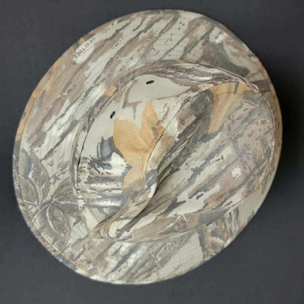 RealTree Size Small Hard‎ Rim Camo Hat - Camouflage Made In USA